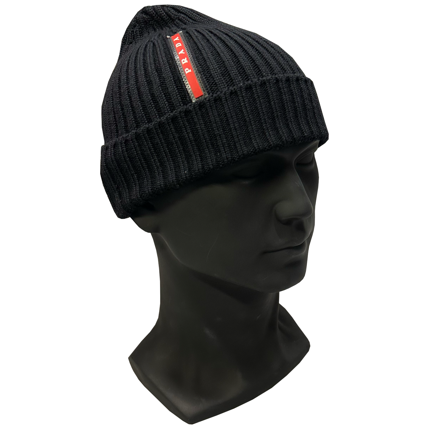 Prada Beanie In Black ( OS )