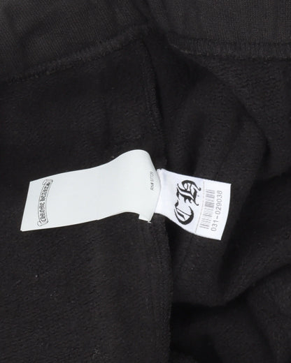 Chrome Hearts Paper Jam Cemetery Cross Patch Sweatpants | Medium, Black