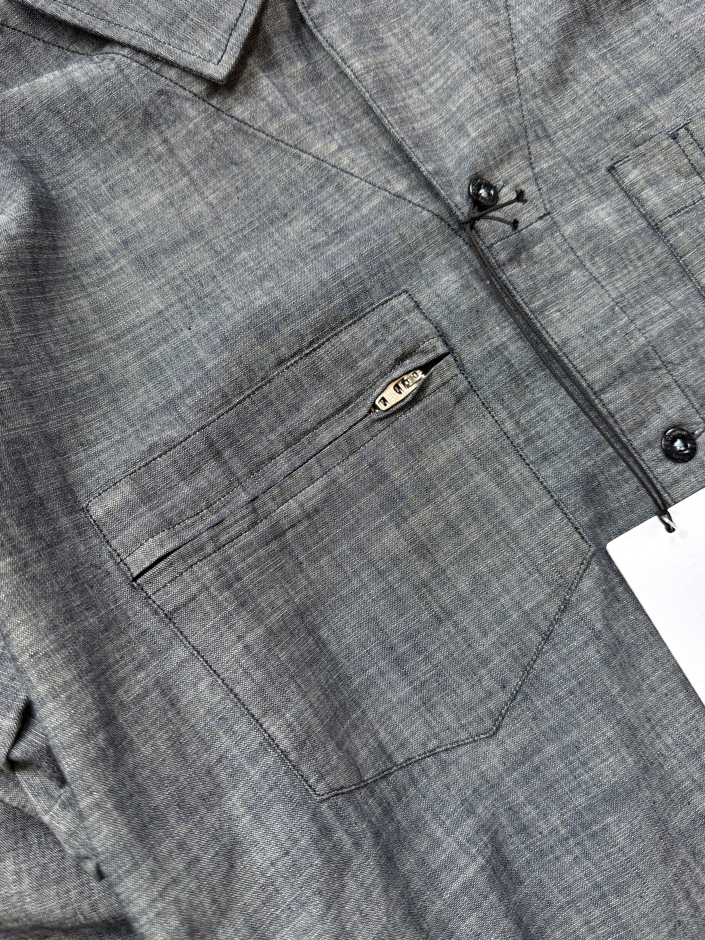 C.P. Company Chambray 4.75OZ Cotton Overshirt XL BNWT | Default Title, Blue