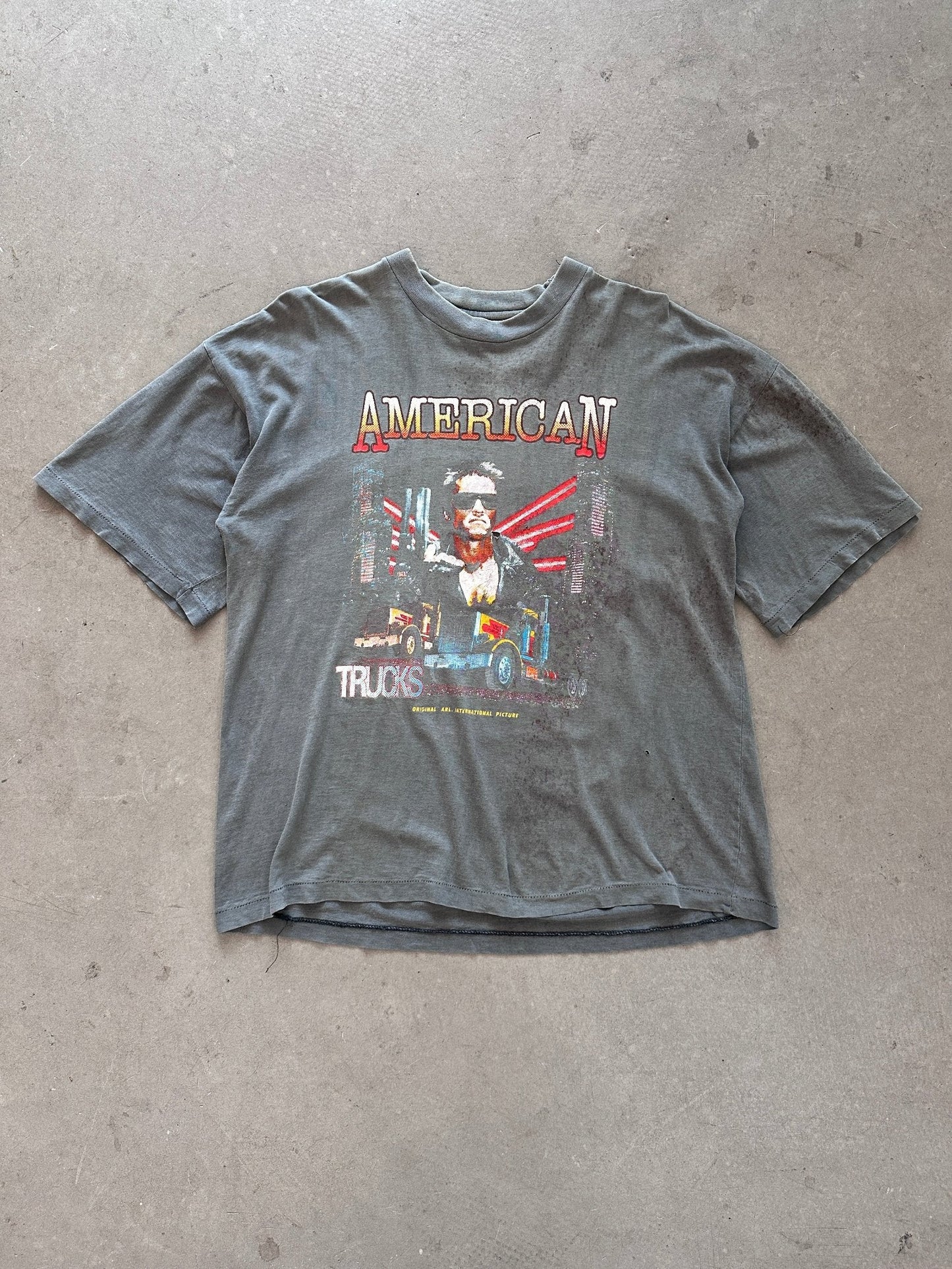 1984 Terminator American Trucks T-Shirt - L | Default Title, Red
