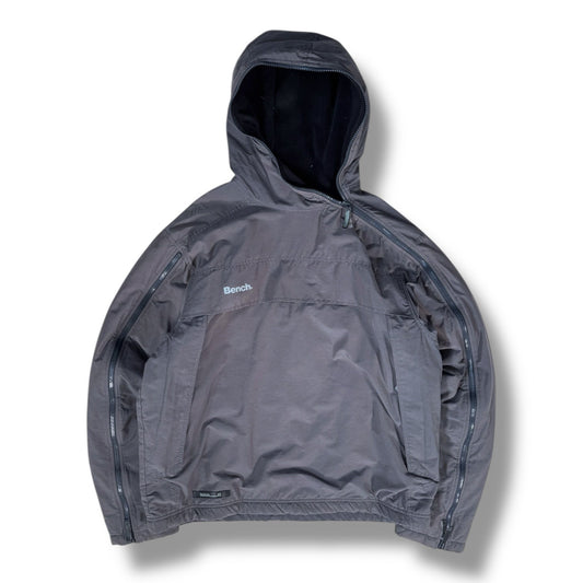 Bench 00’s Sidewinder Shoulder Zip Smock Jacket L | Large, Grey