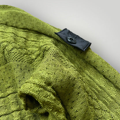 Stone Island Shadow Project Open Knit Cardigan L