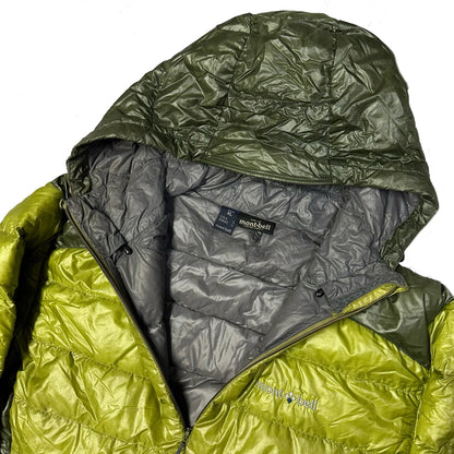 Montbell Down Puffer Jacket In Green ( XL )