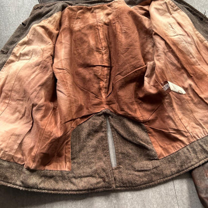 Vintage Leather Jacket | Brown, Brown