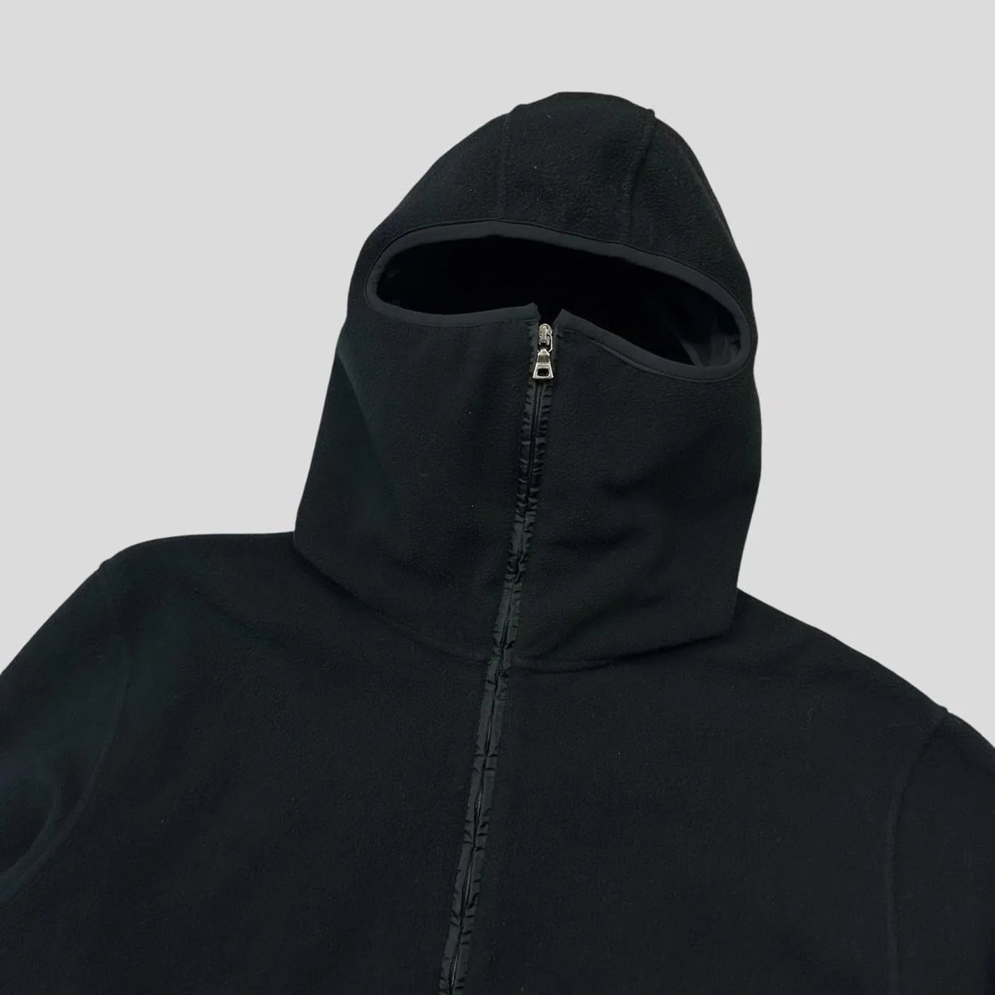 Prada Sport AW00 Balaclava Ninja Fleece Jacket - L/XL