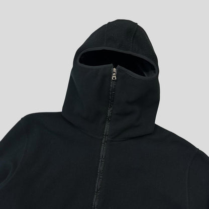 Prada Sport AW00 Balaclava Ninja Fleece Jacket - L | Default Title, Black