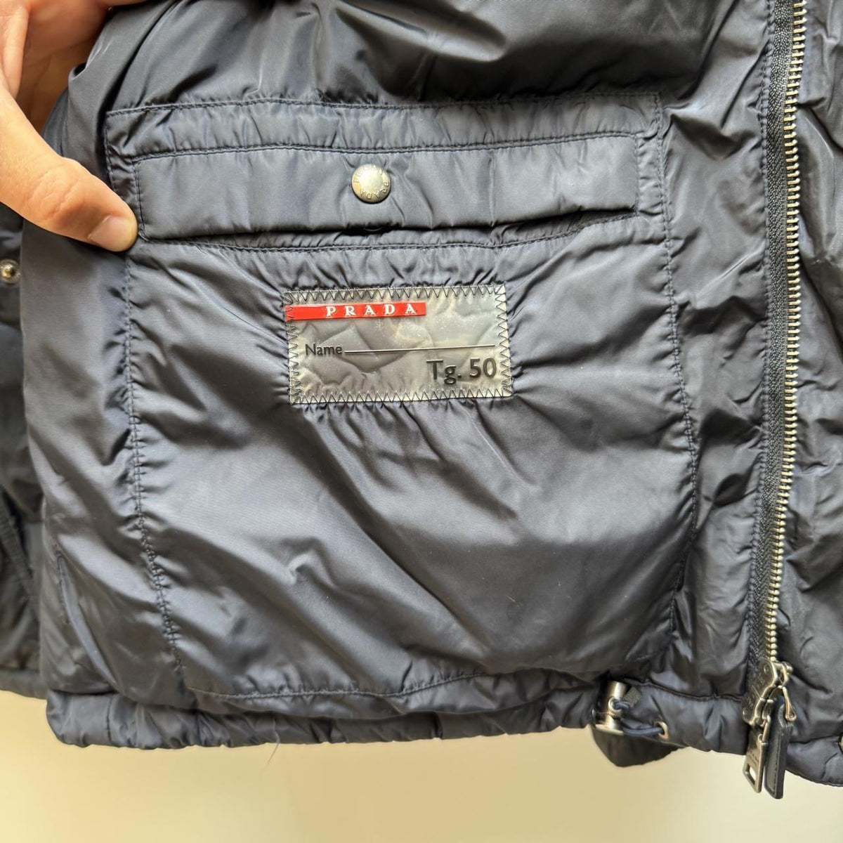 Prada Milano Puffer Jacket (M) | Medium, Multicoloured