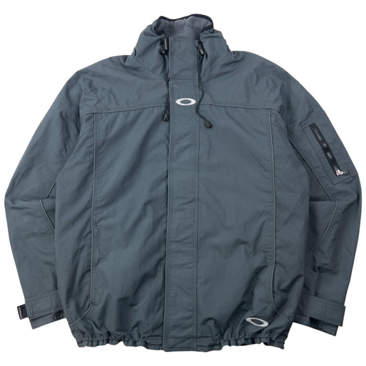 Vintage 2000s Oakley Zip Up Snowboarding Jacket Size XL | XL, Grey