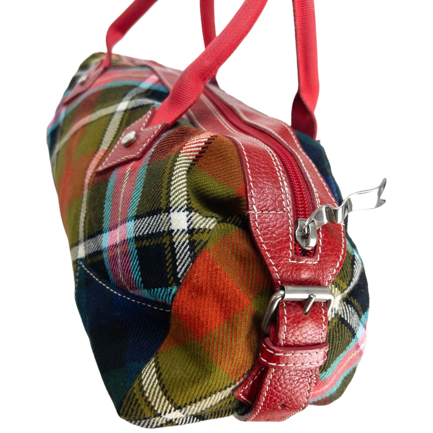 Vintage Vivienne Westwood Patchwork Tartan Shoulder Bag