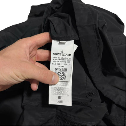 Stone Island Micros Reps Parka Jacket | Medium, Black