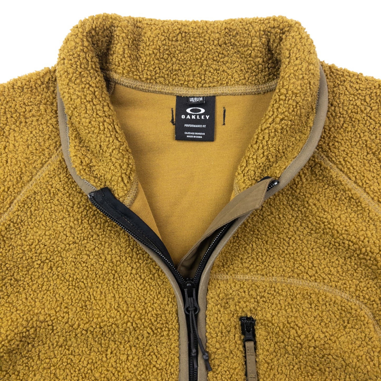 Oakley Zip Up Fleece Jacket Size M