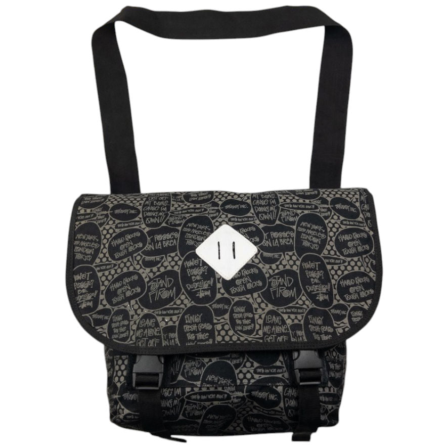 Vintage Stussy Speech Bubble Crossbody Bag