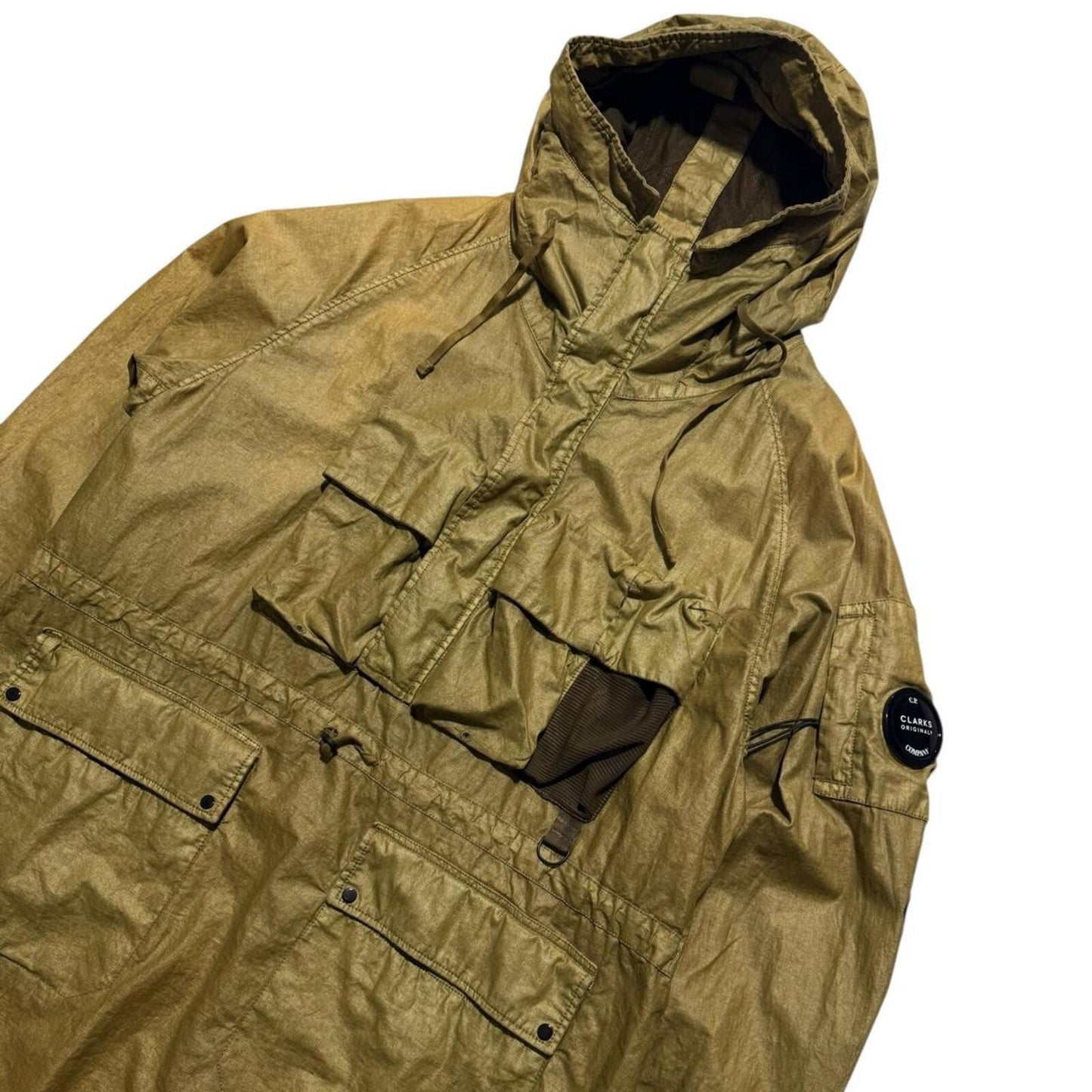 CP Company Clarkes Parka Jacket | XL, Tan