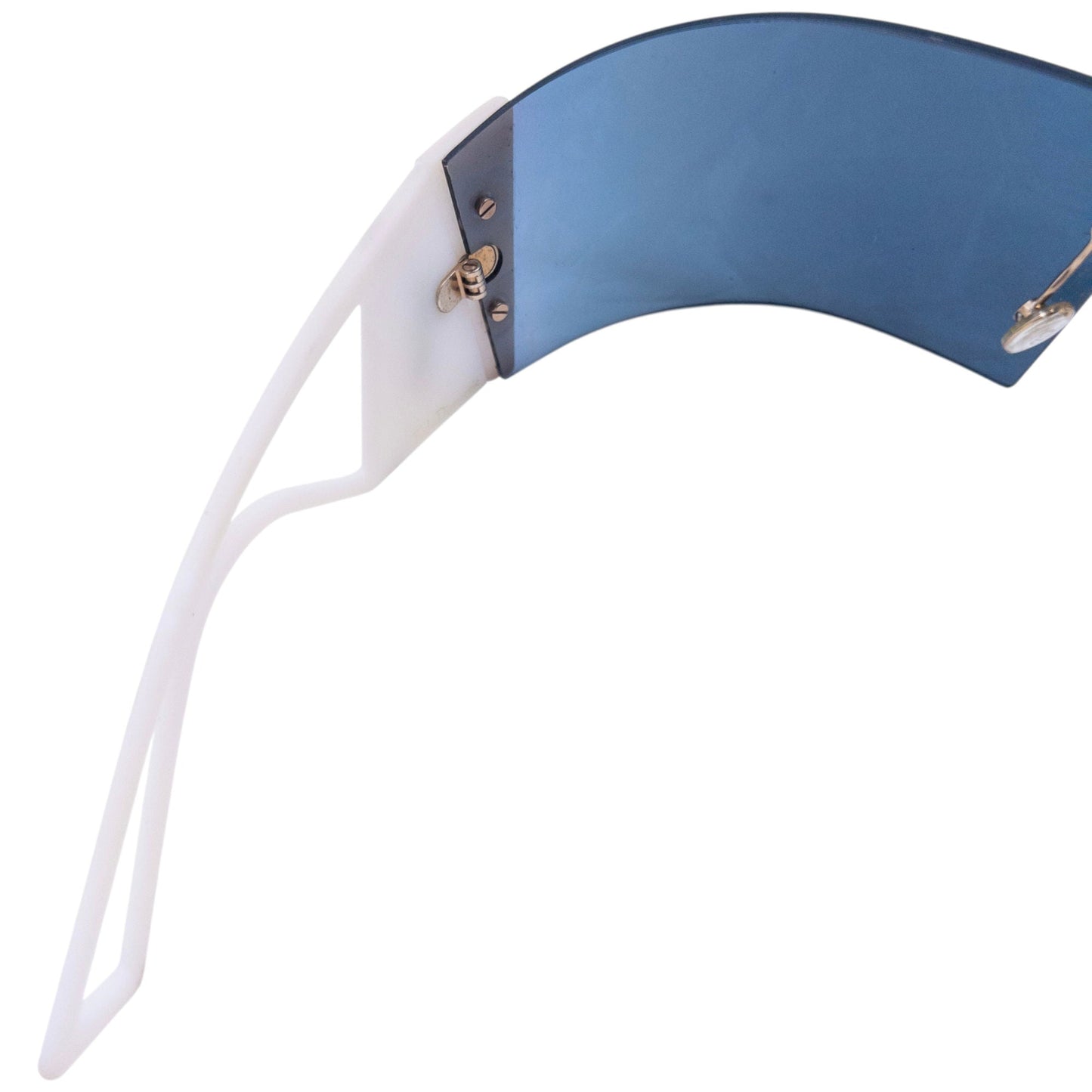 Vintage Dior KALEIDIORSCOPIC Shield Sunglasses | O/S, Iridescent