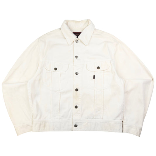 Vintage YSL Yves Saint Laurent Button Up Denim Jacket Size S