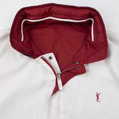 Vintage 90s YSL Yves Saint Laurent Reversible Jacket Size L