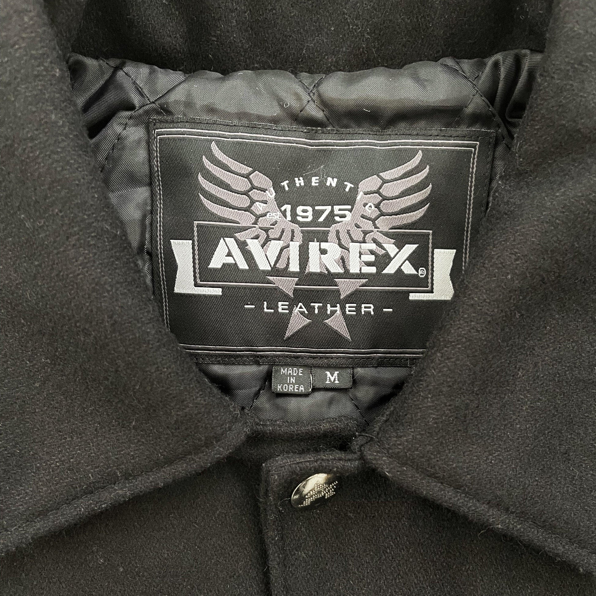 Avirex Wool & Leather Varsity Jacket - Known Source