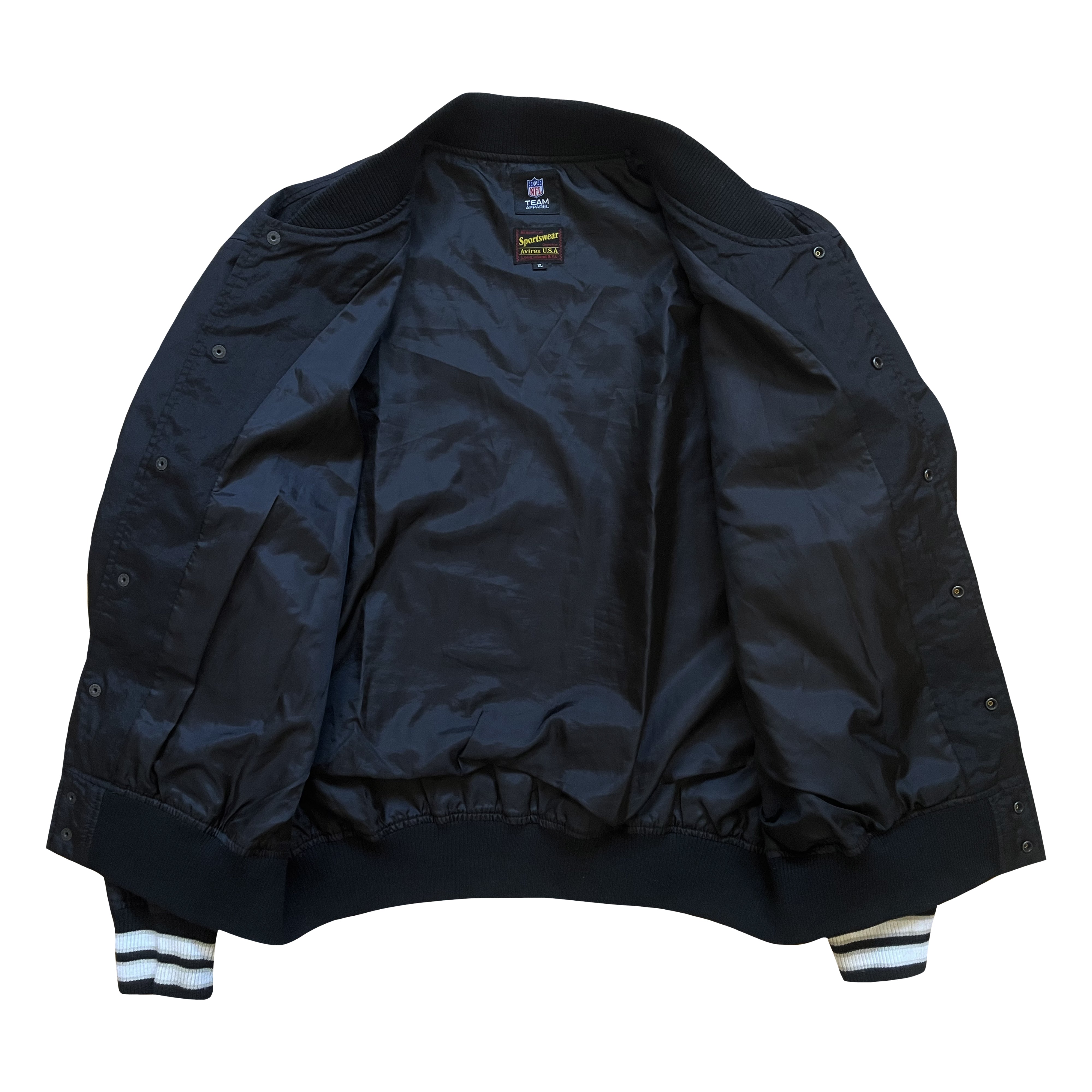 Avirex x Raiders NFL Varsity Bomber Jacket - XL – Known Source