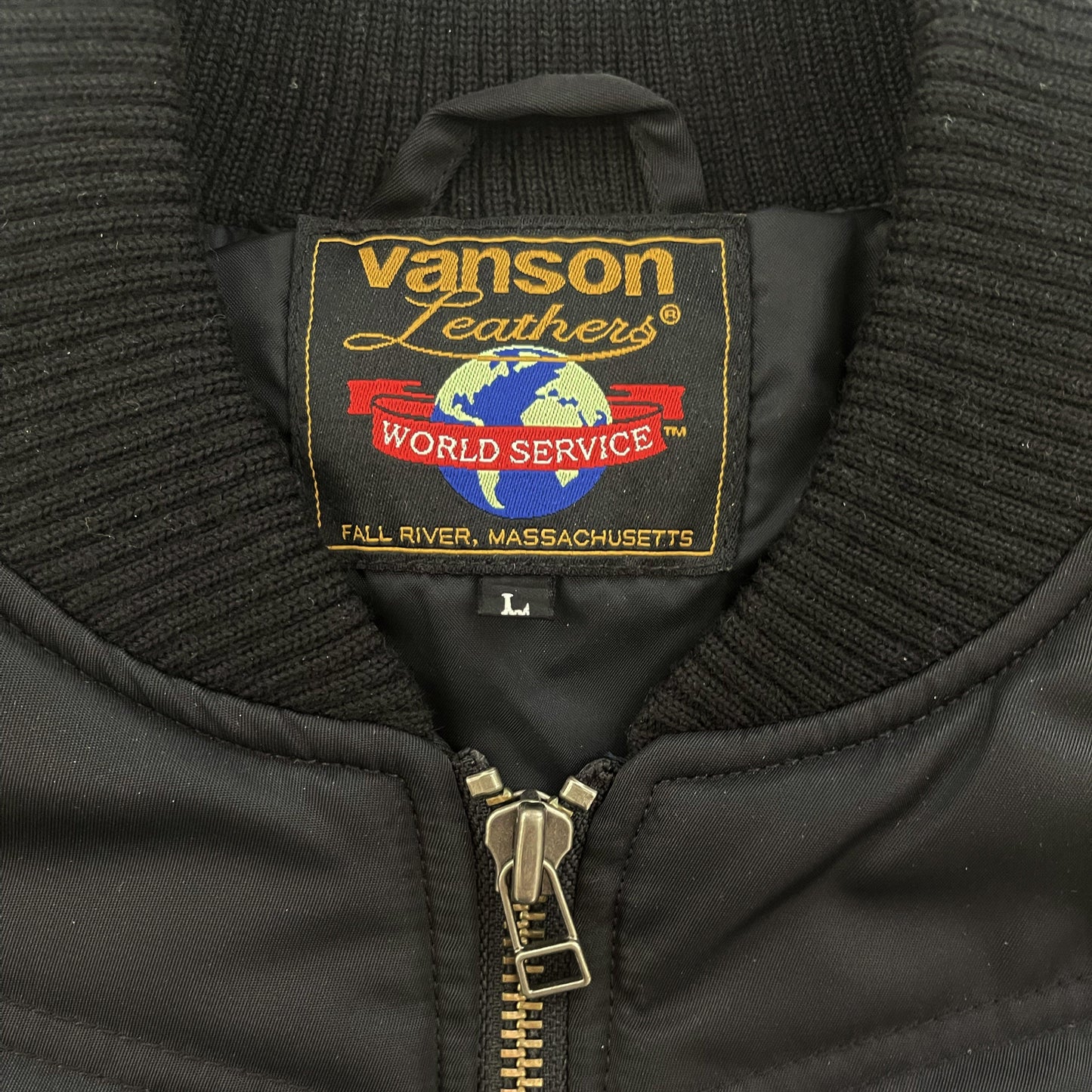 Vanson Leathers Bomber Jacket - Known Source