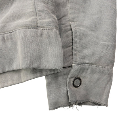 Vintage 2005 Maison Margiela MM6 High Collar Jacket Womens Size L | Large, Grey