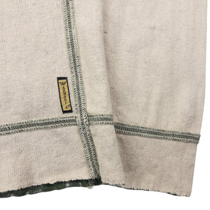 Vintage Armani Jeans Reversible Zip Up Jumper Size S
