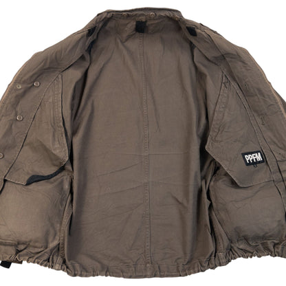Vintage 2000s PPFM Zip Up Jacket Size M | Medium, Brown