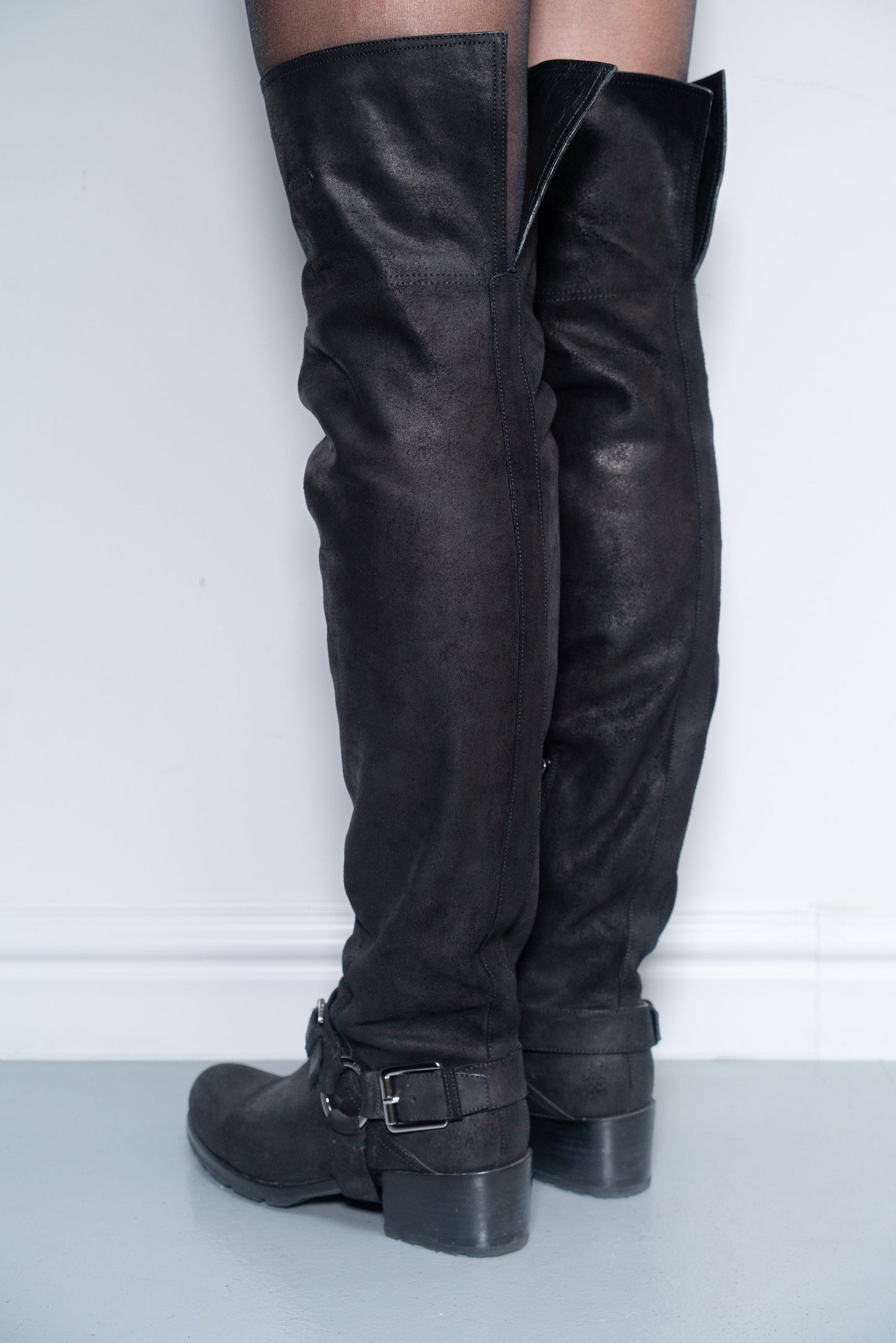 DIOR RIDING BOOTS (EU 37) | DEFAULT TITLE, Black