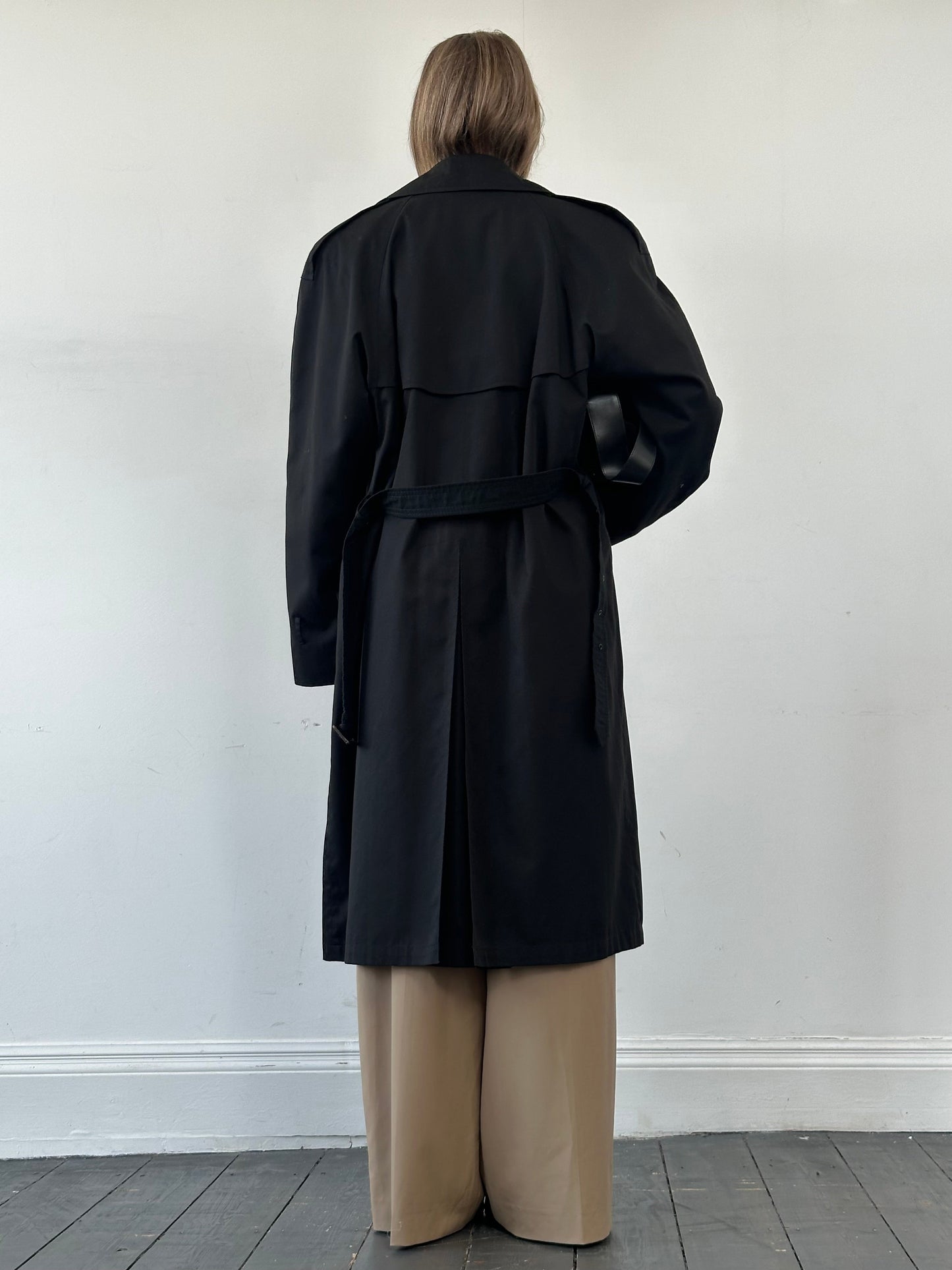 Yves Saint Laurent Cotton Belted Trench Coat - XXL