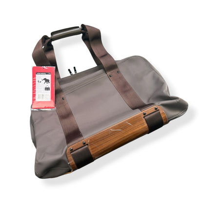 2000's Puma Urban Mobility Wood Panel Cargo Bag | O/S, Brown