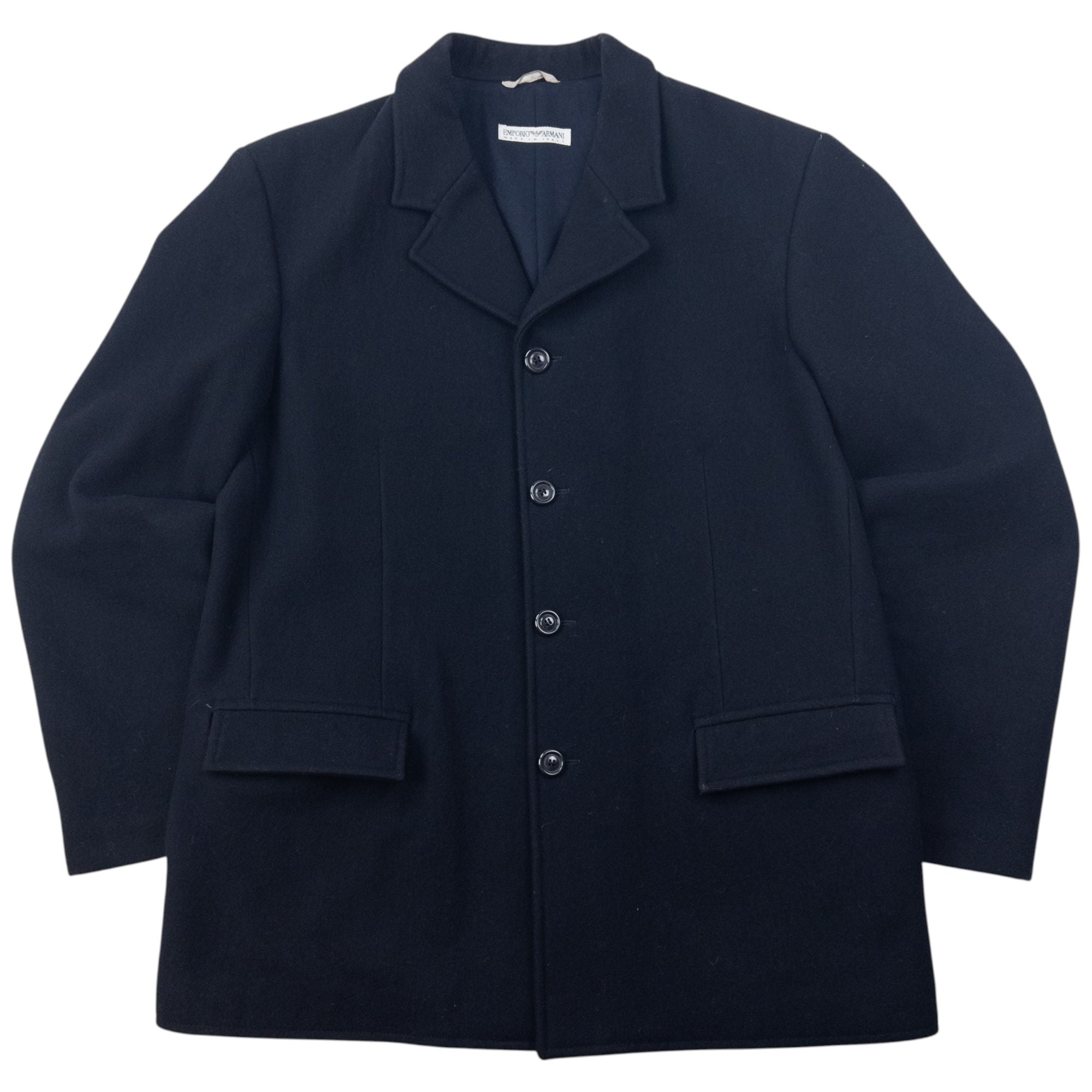 Vintage 80s Emporio Armani Wool Jacket Size XL – Known Source