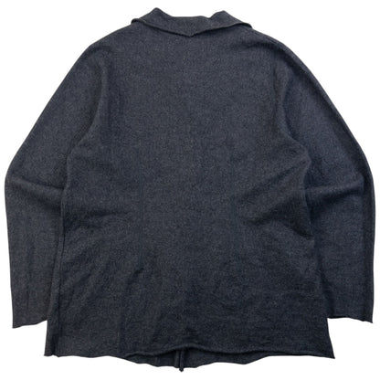 Vintage 90s Yohji Yamamoto Button Up Wool Jacket Womens Size M | Medium, Grey