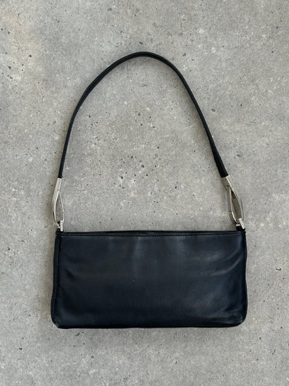 DKNY 2000s Leather Shoulder Bag