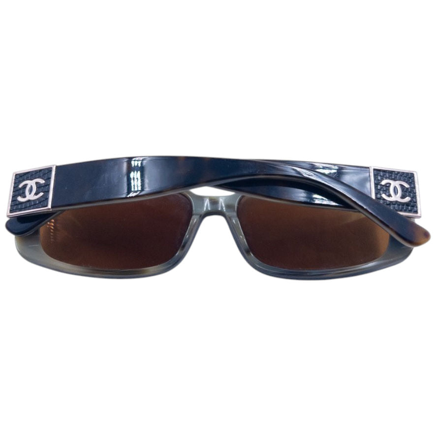 Vintage Chanel Tortoise Shell Sunglasses