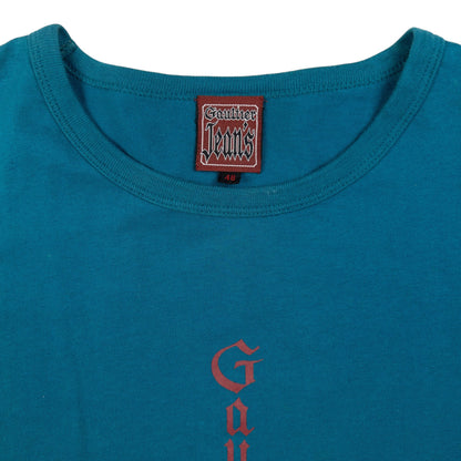 Vintage Gaultier Jean's Capped Sleeve T Shirt Womens Size L