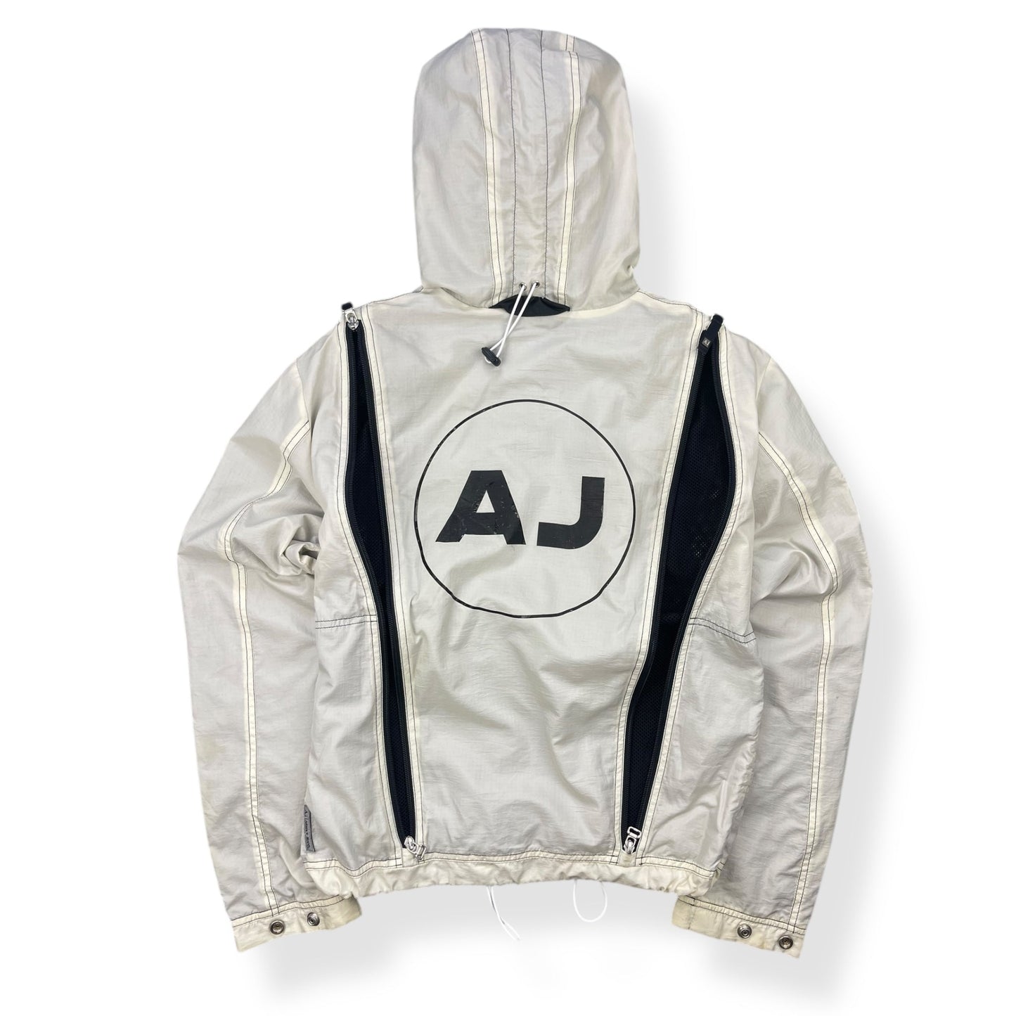 2000's Armani Jeans Ventilated Jacket (S) | Default Title, Black