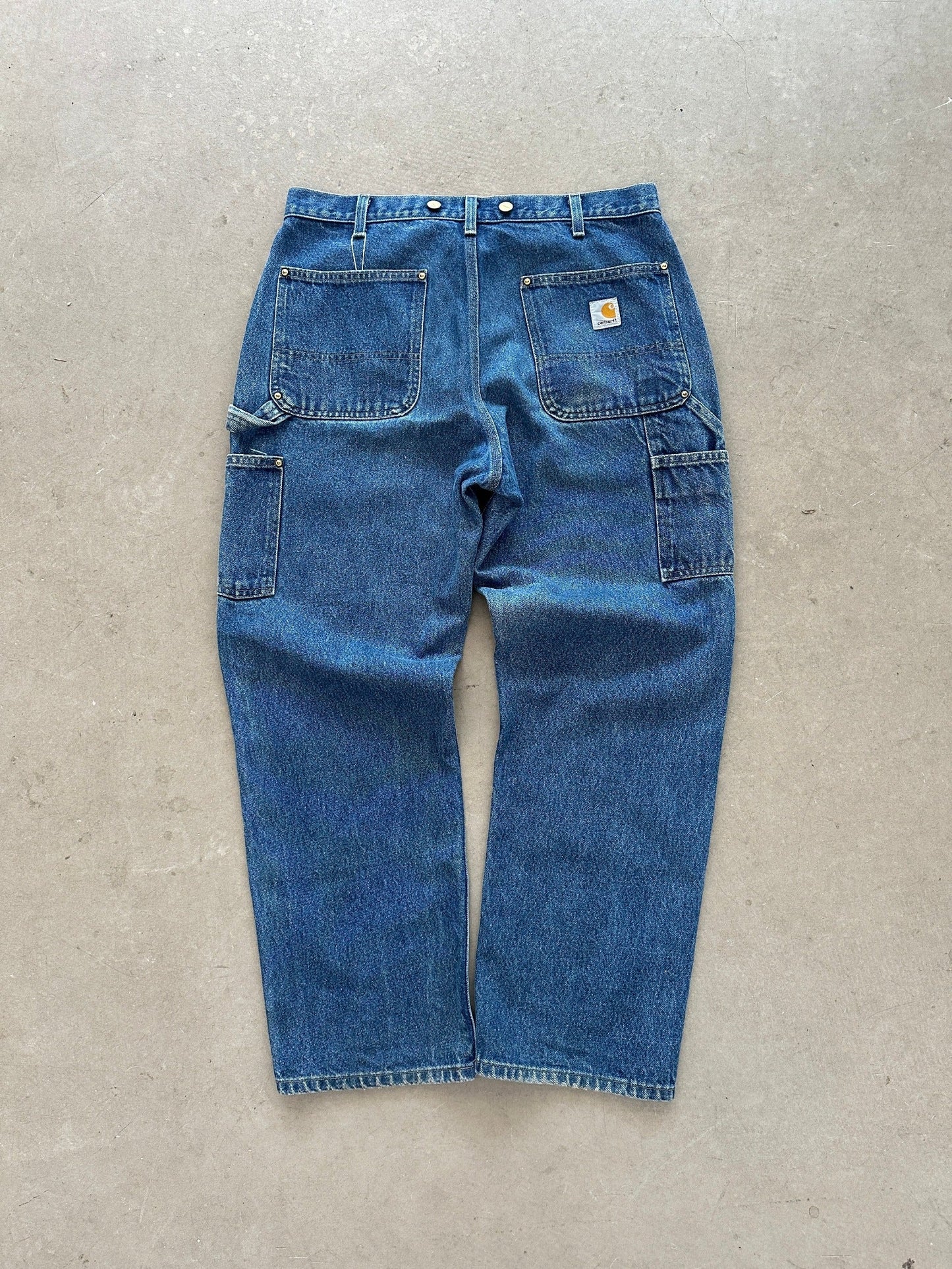 Carhartt Double Knee Jeans - 34 x 30 | W34, Red