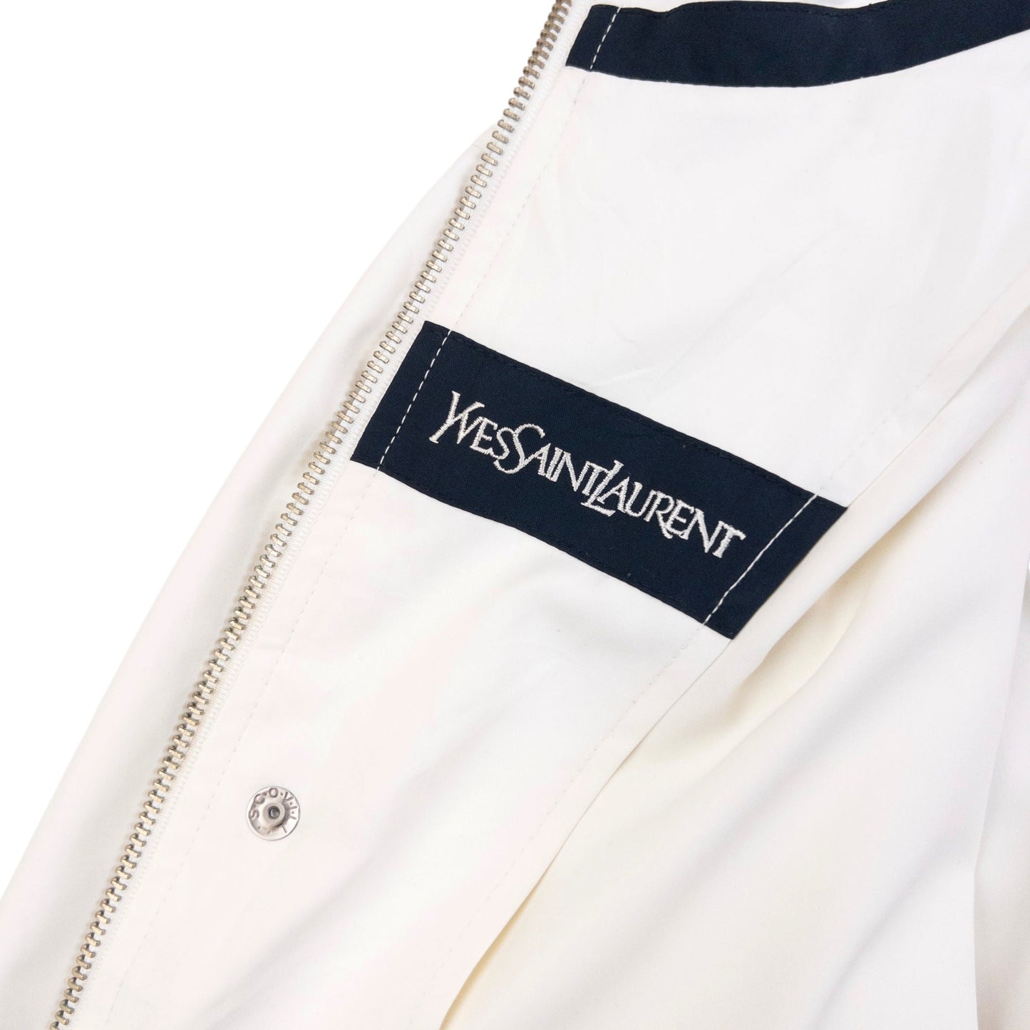 Vintage 90s YSL Yves Saint Laurent Harrington Jacket Size XL | XL, Red