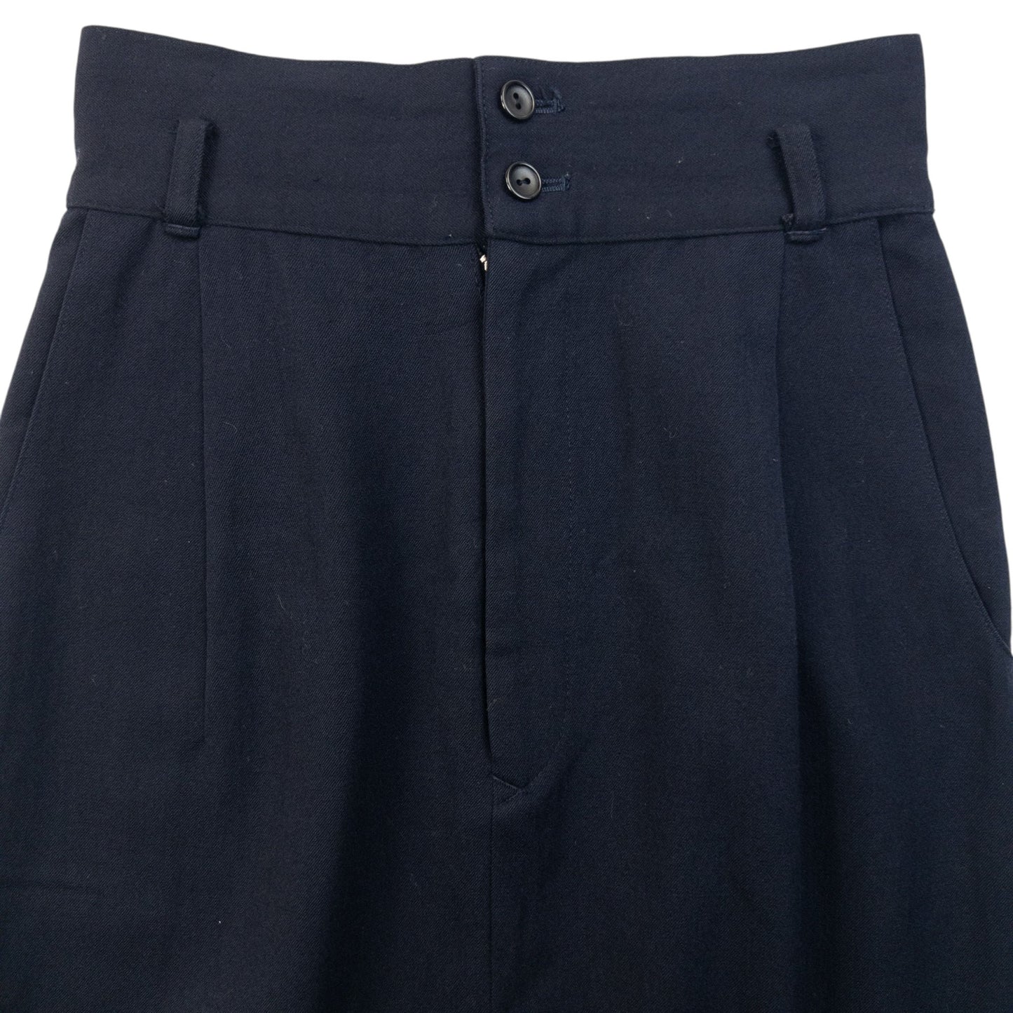 Vintage 90s Yohji Yamamoto Skirt Womens Size W24 | W24, Navy