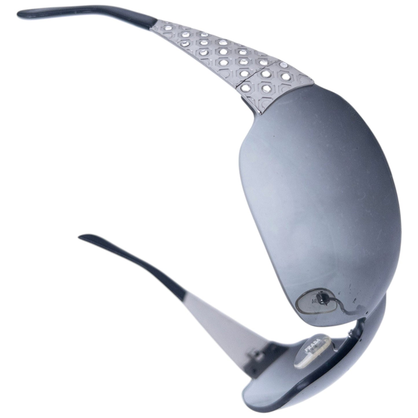 Vintage 2000s Prada Diamonte Sunglasses | O/S, Black