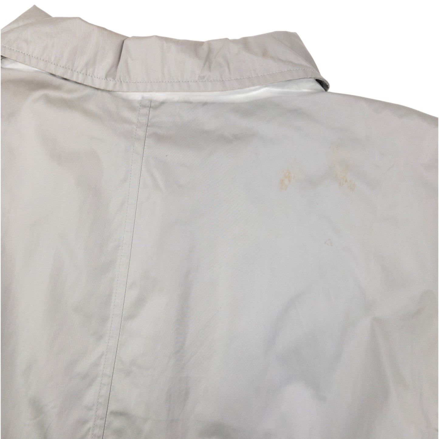 Vintage 90s Issey Miyake Windcoat Zip Up Rain Jacket Size L | Large, Grey