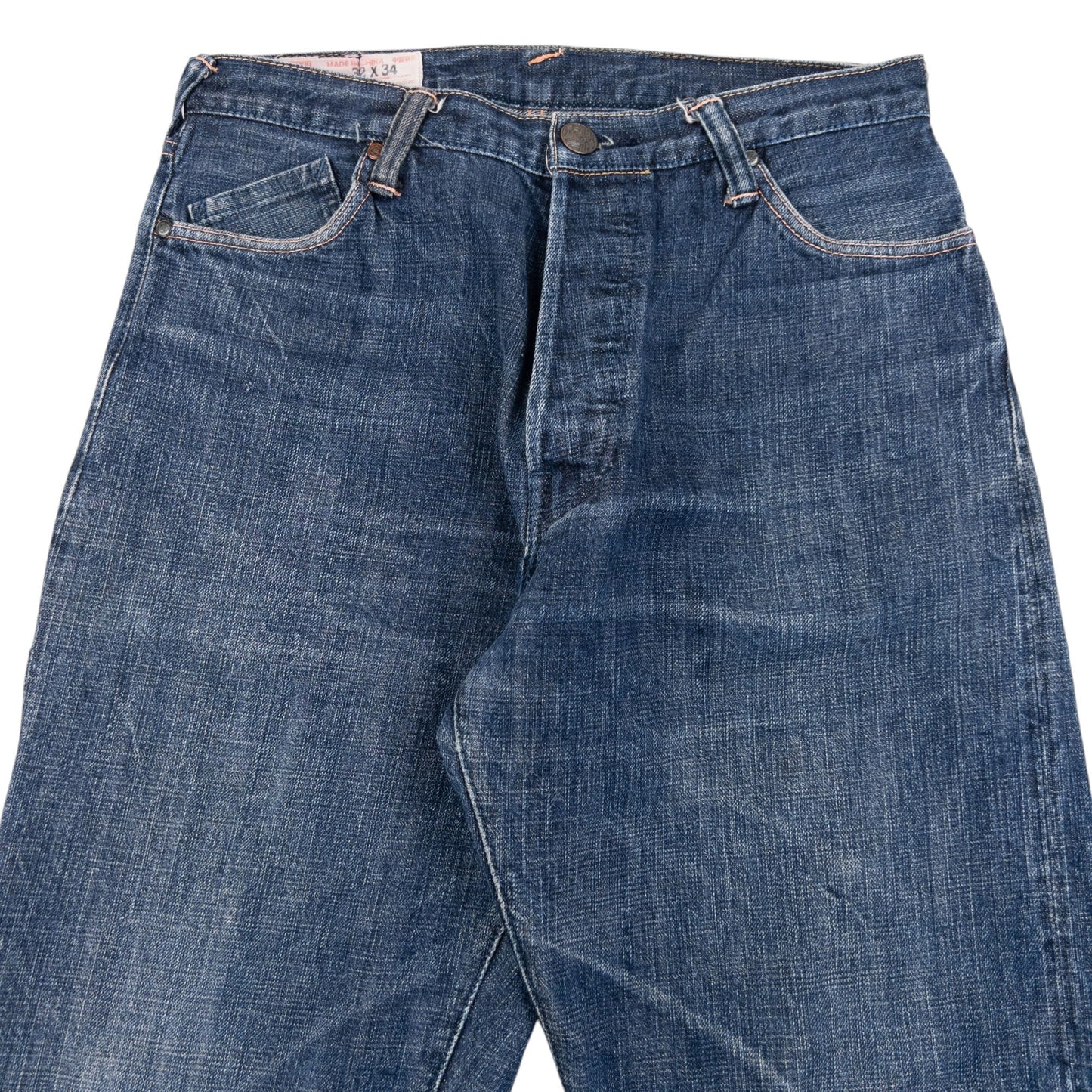 Vintage 90s Evisu Yamane Embroidered Gull Japanese Denim Jeans Size W29 | W29, Multicoloured
