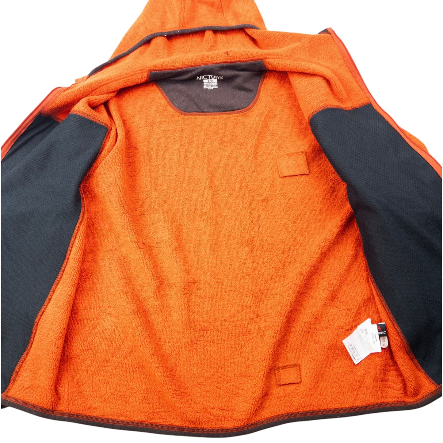 Vintage Arcteryx Fleece Lined Jacket Size L | Large, Orange