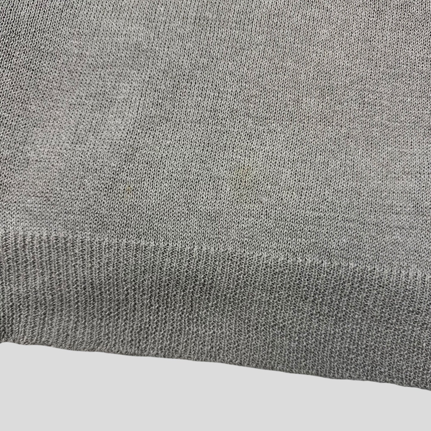 Comme Des Garçons Homme 1994 Cotton + Linen Knit Jumper - M | Default Title, Grey