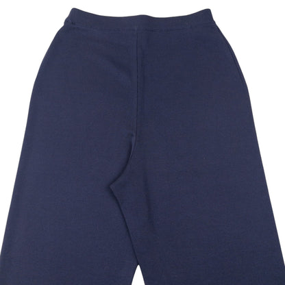 Vintage 90s Issey Miyake PERMANENTE Stretch Trousers Womens Size L | Large, Navy