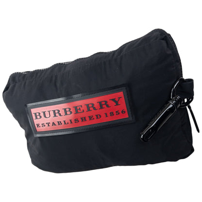 Vintage 2000s Burberry Packable Zip Up Jacket Size M | Medium, Black