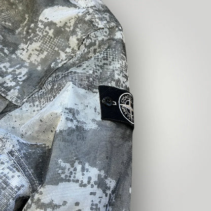 Stone Island Desert Dissolving Grid Camo Mesh Jacket L BNWT