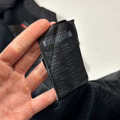 Prada Sport 2013 Minimalistic Nylon Panelled Moto Jacket - S | Default Title, Black