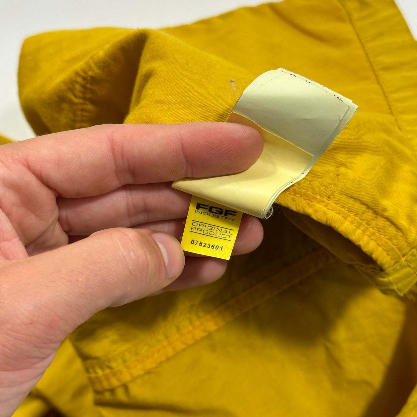 CP Company Mustard Co-nylon Goggle Jacket - M