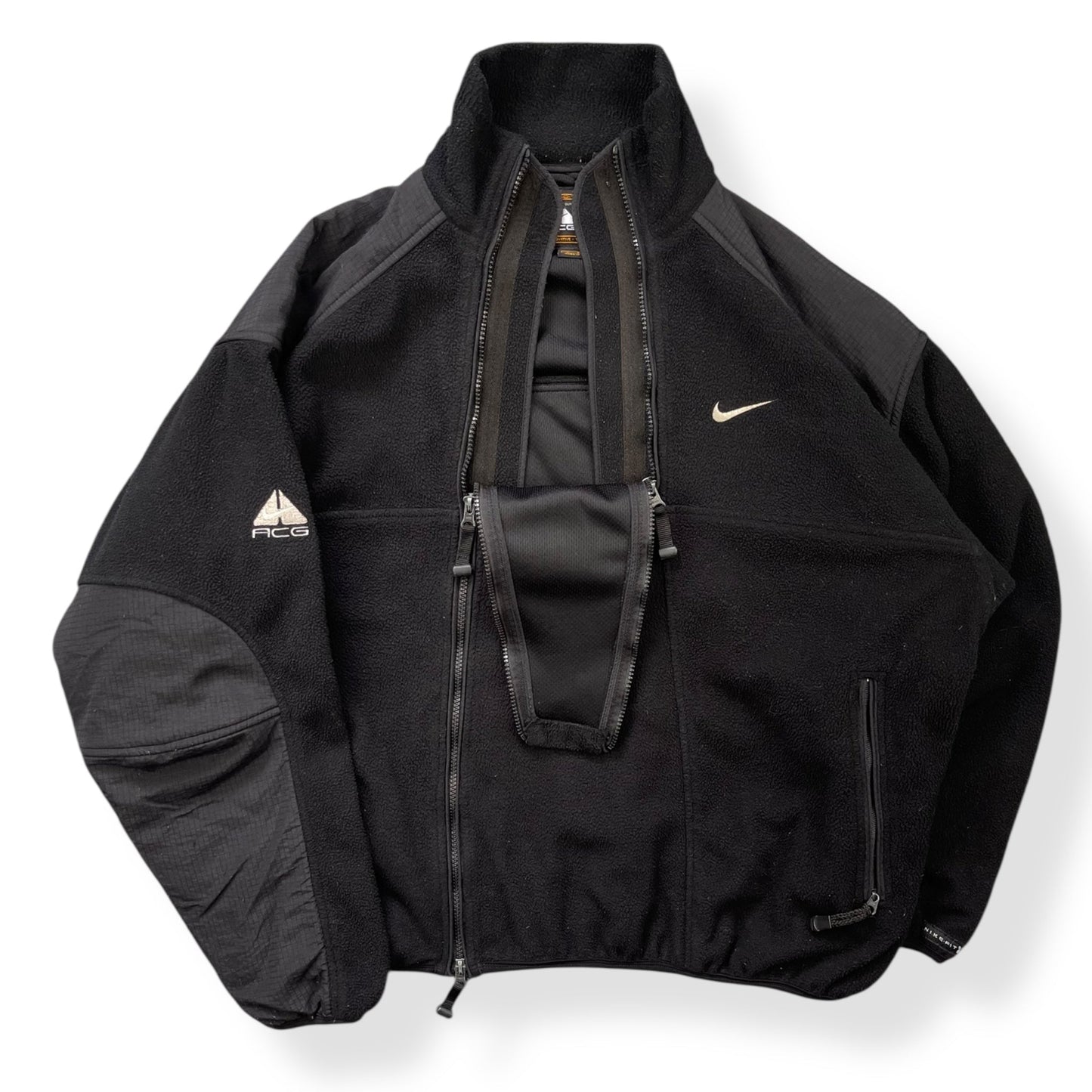 1998 Nike ACG Dual Zip F.I.T Fleece (L) | Default Title, Red