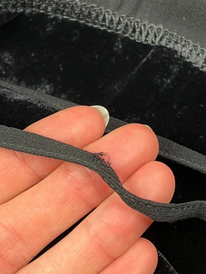 Miu Miu 1990s velvet sheer slip dress